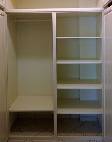 Interno armadio laccato