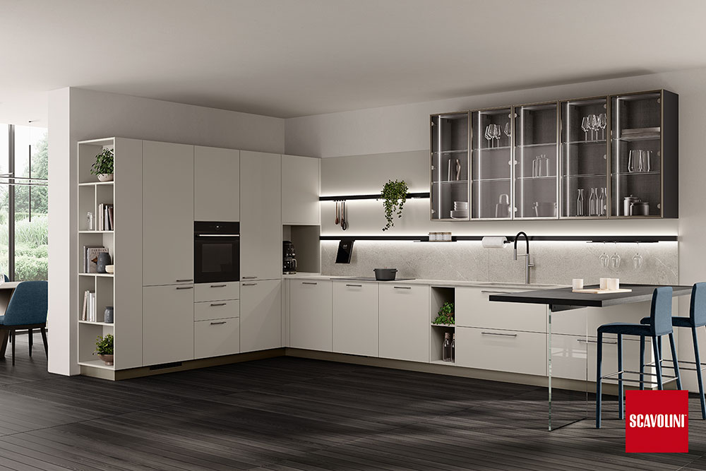 Cucina Scavolini Moda – composizione dal carattere moderno e funzionale