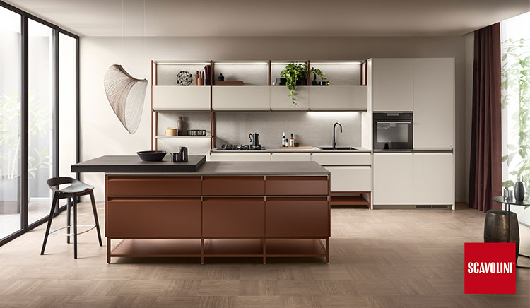 Cucina Scavolini Formalia – modello cucina dal design essenziale e minimalista